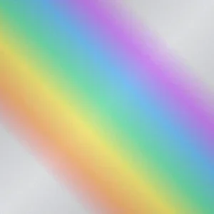 Metallic 10 Rainbow Silver patch colour