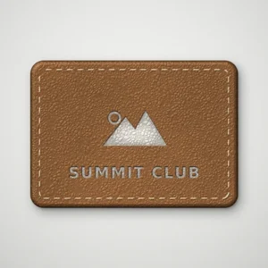 leather print infilled