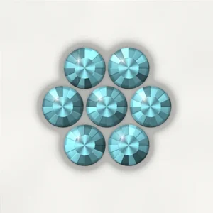 rhinestone aquamarine
