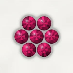 rhinestone false fuchsia