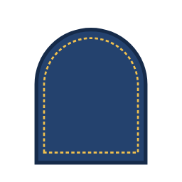 Arch patch shape