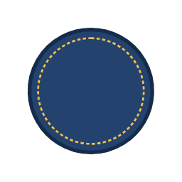 Circle patch shape
