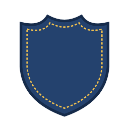 Crest patch shape