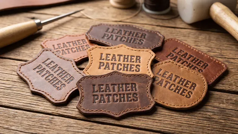 custom leather patches